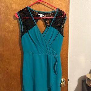 Bar III lace mini dress